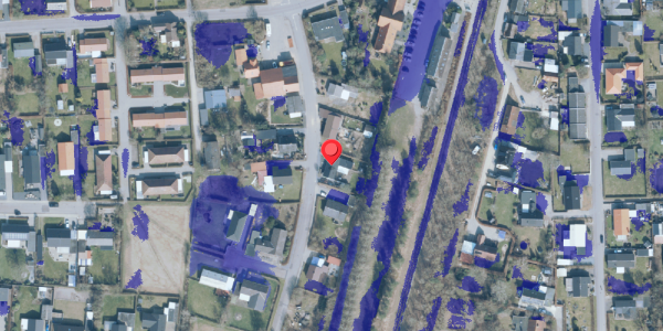 Ekstrem regn på Møllegade 9, 6980 Tim
