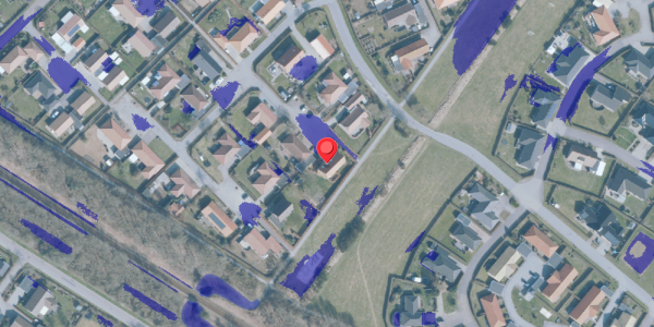 Ekstrem regn på Norgesgade 7, 6950 Ringkøbing