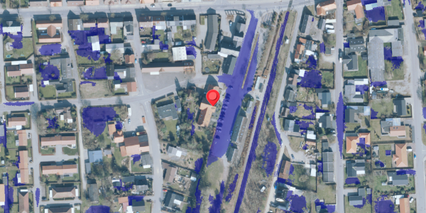 Ekstrem regn på Stationsvej 6, 6980 Tim