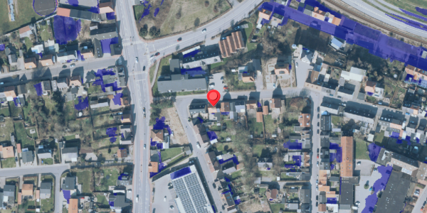 Ekstrem regn på Bjerggade 49, 7600 Struer