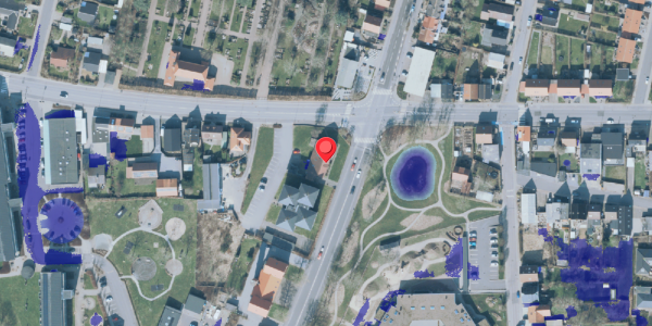 Ekstrem regn på Bredgade 42, 7600 Struer