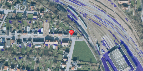 Ekstrem regn på Danmarksgade 61, 7600 Struer