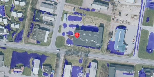 Ekstrem regn på Fabriksvej 13, 7600 Struer