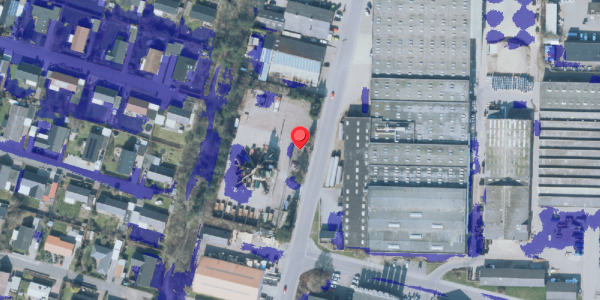 Ekstrem regn på Fabriksvej 22, 7600 Struer