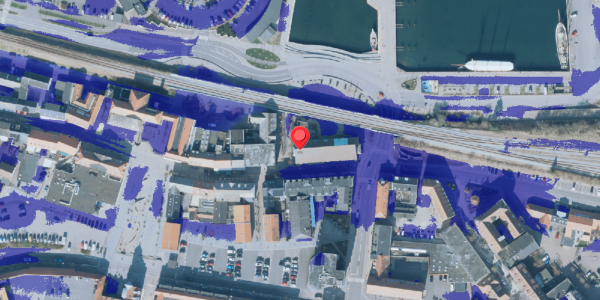Ekstrem regn på Fiskergade 2, 7600 Struer