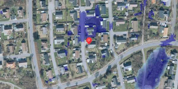 Ekstrem regn på Forssavej 72, 7600 Struer