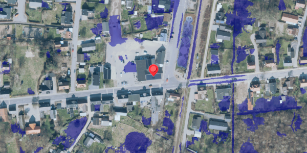 Ekstrem regn på Vesterbrogade 2, 7600 Struer