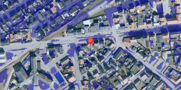 Ekstrem regn på Bredgade 21, 7680 Thyborøn