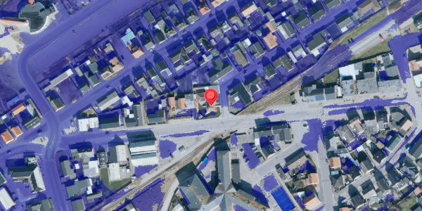 Ekstrem regn på Bredgade 24, . , 7680 Thyborøn