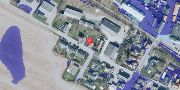 Ekstrem regn på Barslevvej 10, 7790 Thyholm