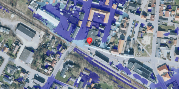 Ekstrem regn på Bredgade 3, . , 7790 Thyholm