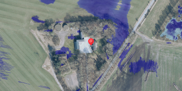 Ekstrem regn på Helleskovvej 9, 7480 Vildbjerg