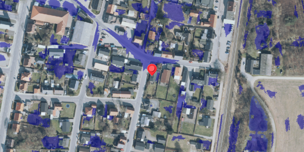 Ekstrem regn på Bramsvej 1, 6990 Ulfborg