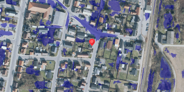 Ekstrem regn på Bramsvej 2, 6990 Ulfborg
