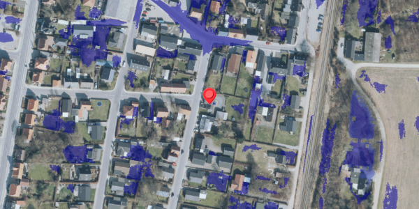 Ekstrem regn på Bramsvej 5A, 6990 Ulfborg