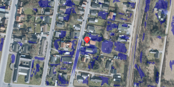 Ekstrem regn på Bramsvej 21, 6990 Ulfborg