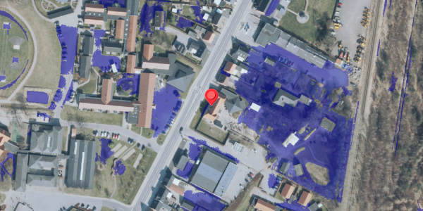 Ekstrem regn på Holmegade 40, 6990 Ulfborg