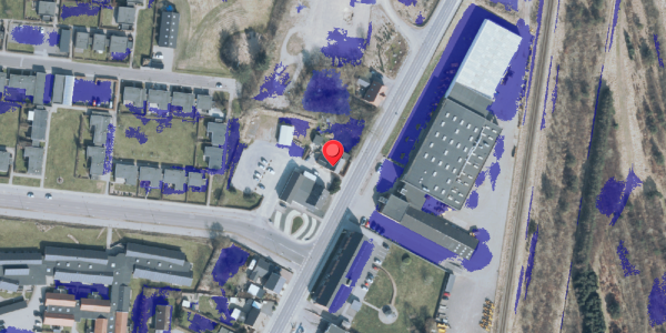 Ekstrem regn på Holmegade 49, 6990 Ulfborg