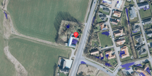 Ekstrem regn på Holstebrovej 2, 7830 Vinderup