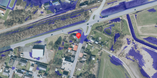 Ekstrem regn på Kirkevej 2, 7830 Vinderup