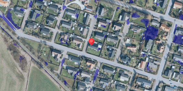Ekstrem regn på Vesterlund 26, 7830 Vinderup