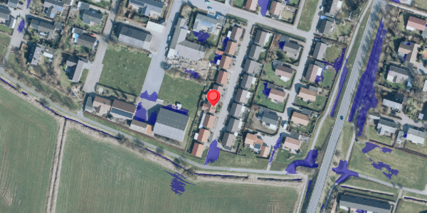 Ekstrem regn på Vesterlund 96, 7830 Vinderup