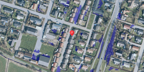 Ekstrem regn på Vesterlund 116, 7830 Vinderup