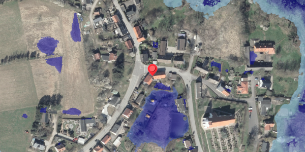 Ekstrem regn på Bysvinget 2B, 8400 Ebeltoft