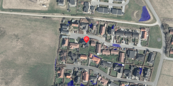 Ekstrem regn på Energivej 54, 8420 Knebel