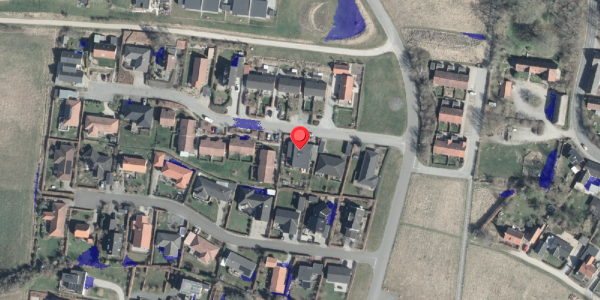 Ekstrem regn på Energivej 76, 8420 Knebel