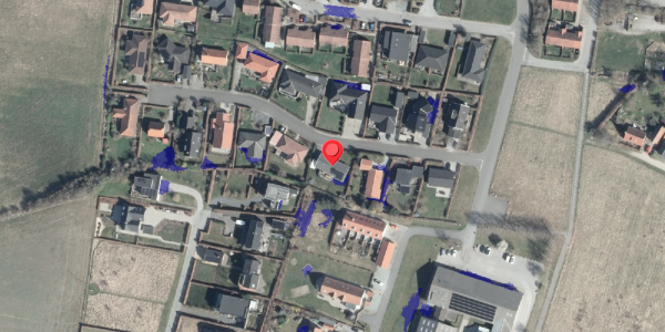 Ekstrem regn på Energivej 112, 8420 Knebel