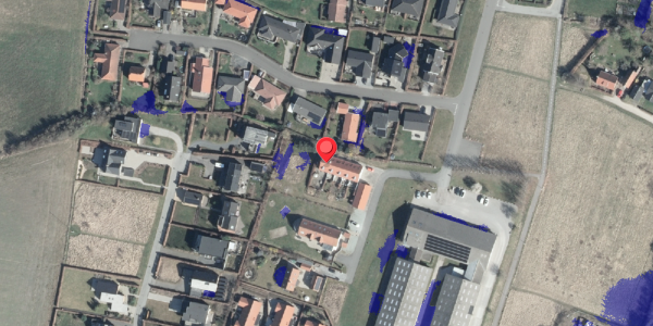 Ekstrem regn på Energivej 124E, 8420 Knebel