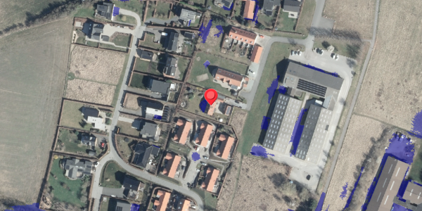 Ekstrem regn på Energivej 132, 8420 Knebel