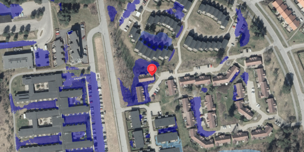 Ekstrem regn på Fyrreparken 2, 8400 Ebeltoft