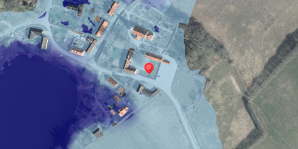 Ekstrem regn på Gildespollen 5, 8420 Knebel