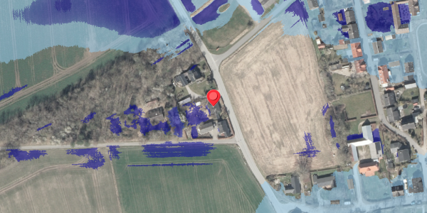 Ekstrem regn på Hyllested Bygade 4, . , 8400 Ebeltoft