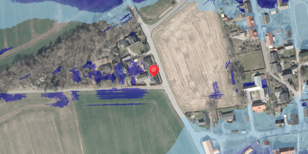 Ekstrem regn på Hyllested Bygade 6, 8400 Ebeltoft