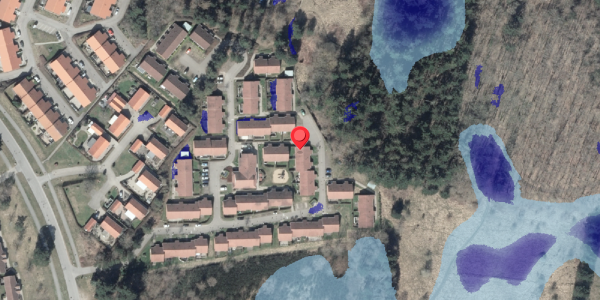 Ekstrem regn på Lysningen 21, 8400 Ebeltoft