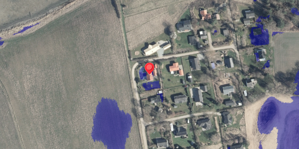 Ekstrem regn på Rastestedet 42, 8420 Knebel