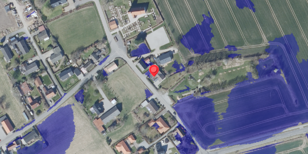 Ekstrem regn på Farrevej 10, 8464 Galten