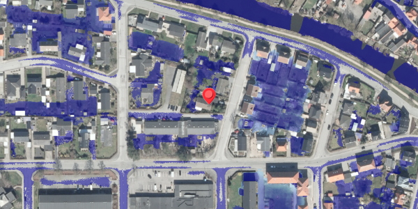 Ekstrem regn på Blichersvej 6, 8500 Grenaa