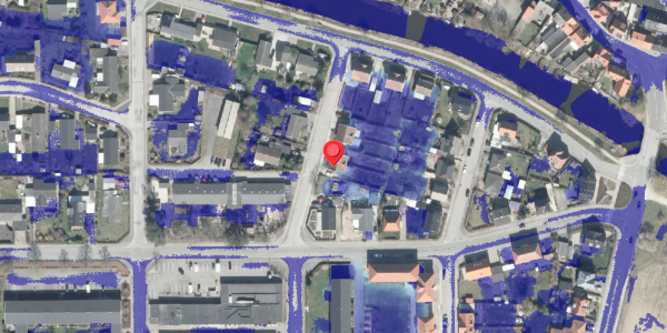 Ekstrem regn på Blichersvej 7, 8500 Grenaa