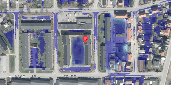 Ekstrem regn på Blichersvej 24, 8500 Grenaa