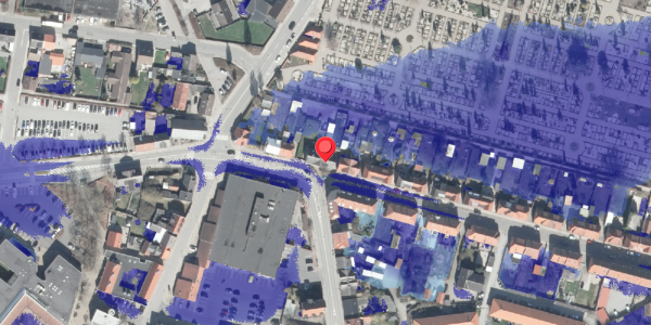 Ekstrem regn på Bredgade 7, 8500 Grenaa