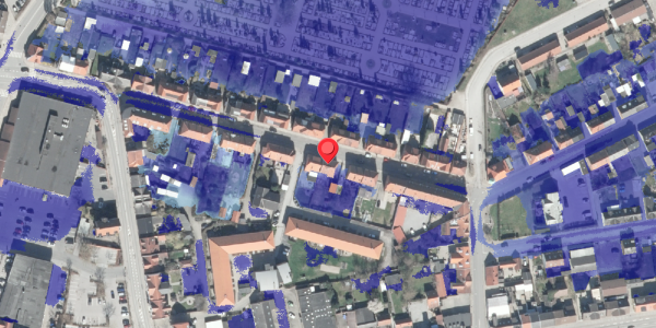 Ekstrem regn på Bredgade 20, 8500 Grenaa