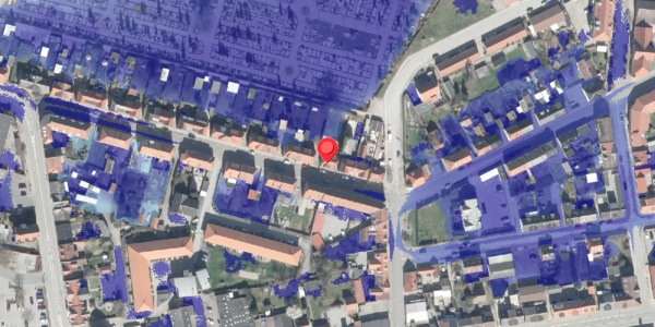 Ekstrem regn på Bredgade 41, 8500 Grenaa