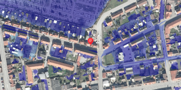 Ekstrem regn på Bredgade 45, 8500 Grenaa