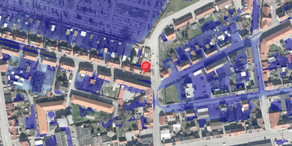Ekstrem regn på Bredgade 47, 8500 Grenaa