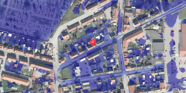 Ekstrem regn på Djursgade 13, 8500 Grenaa