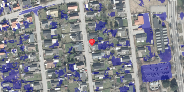 Ekstrem regn på Duevej 9, 8500 Grenaa